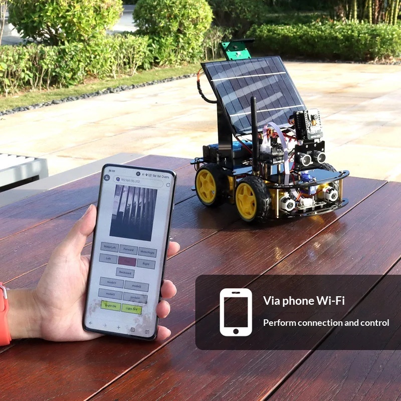 Coding Robot Toy - Программируемый робот-автомобиль на солнечной энергии с