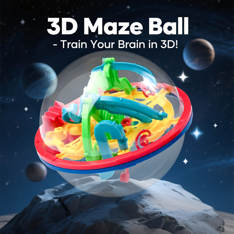 Educational Globe For Kids - 3D волшебный шар, лабиринт, головоломка, умная