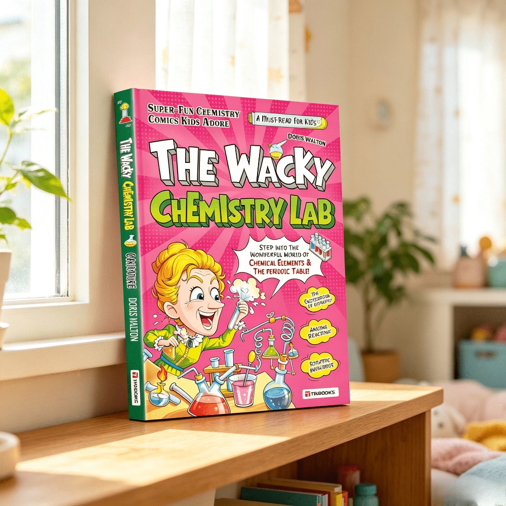 Kids Education Books - Занимательная химическая лаборатория: Учебная книга для