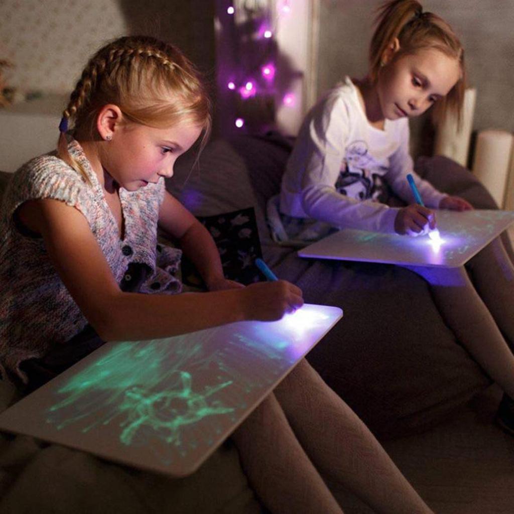 Drawing Projector Kids - Детский светящийся планшет для рисования LED