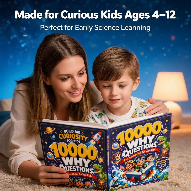 Kids Education Books - 10000 почему-зачем? Детская научная энциклопедия: развивающая
