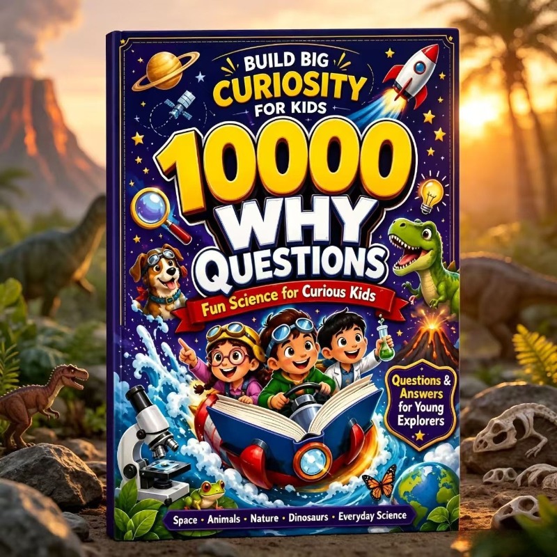Книга «10 000 вопросов почему» – обзор и цена Kids Education Questions