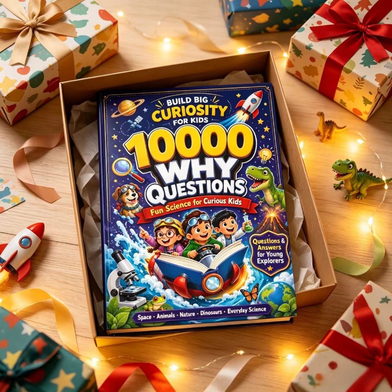 Книга «10 000 вопросов почему» – обзор и цена Kids Education Questions