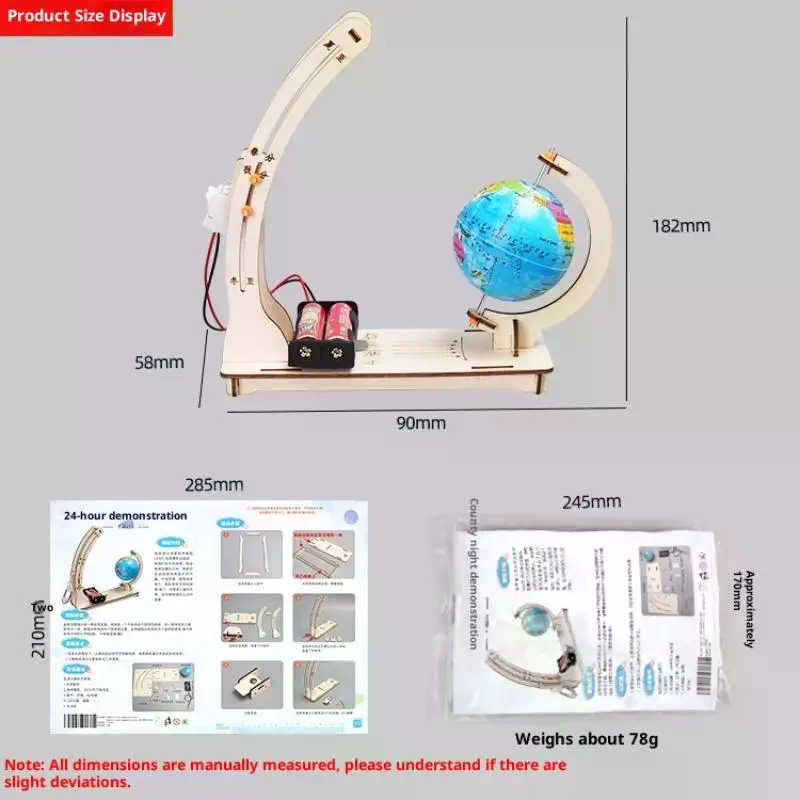 Набор для сборки модели Земли  – обзор и цена Educational Globe For Kids