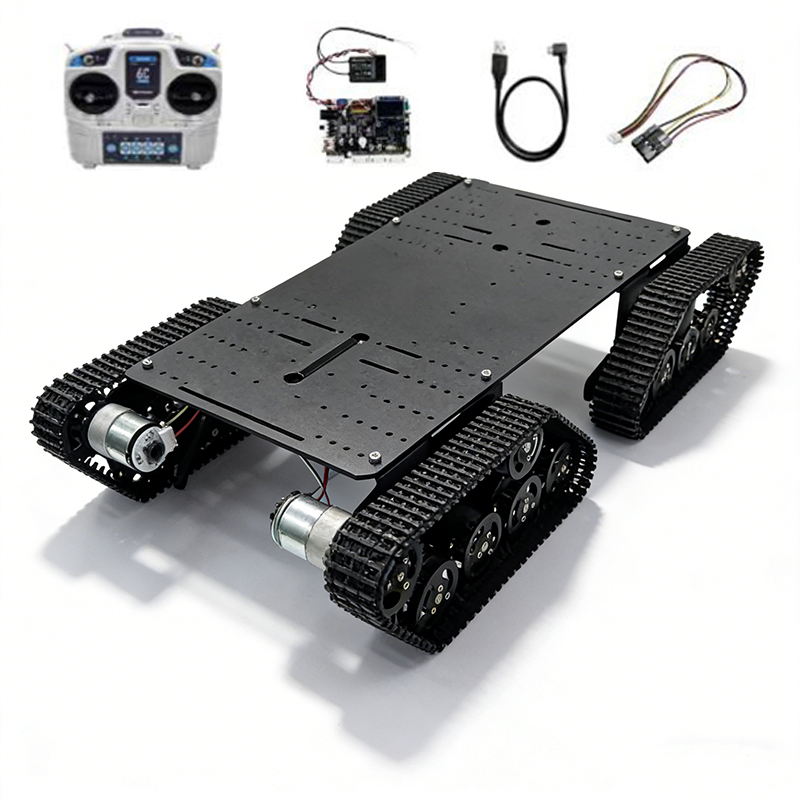 Сборный радиоуправляемый танк- – обзор и цена Coding Robot Toy