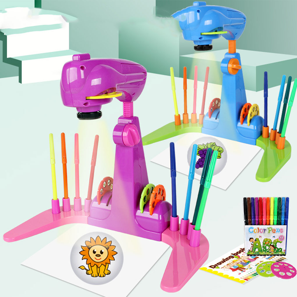 Обучающий детский стол для рис – обзор и цена Drawing Projector Kids