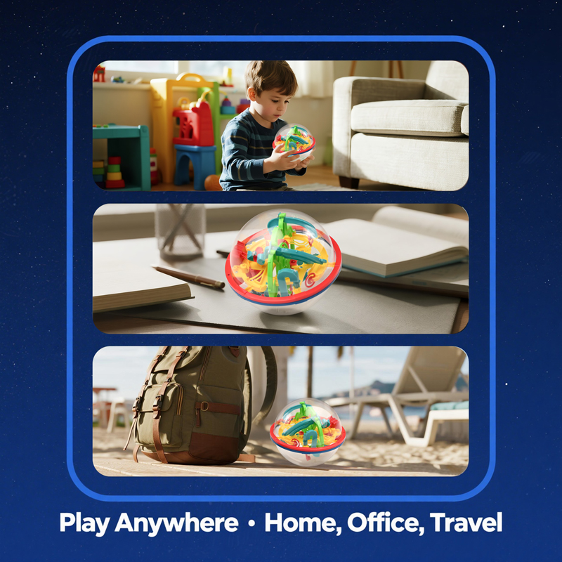 3D волшебный шар, лабиринт, го – обзор и цена Educational Globe For Kids