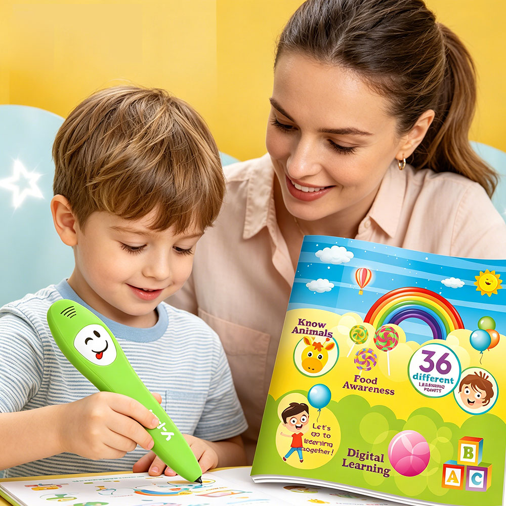 Говорящая ручка с вопросами и  – обзор и цена Kids Education Books