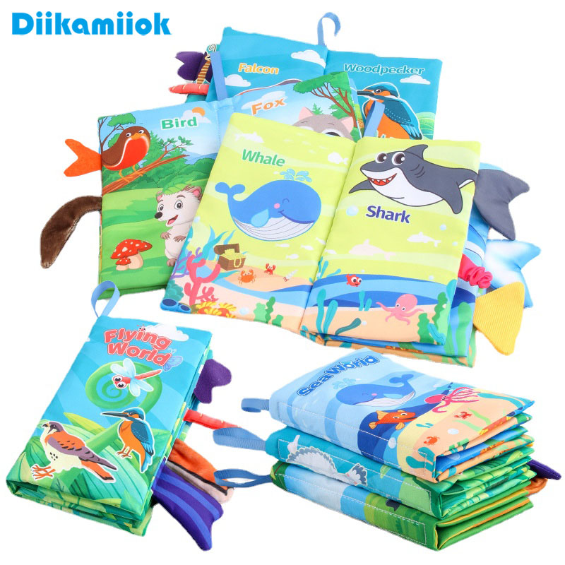 Новые детские тканевые книги д – обзор и цена Kids Education Books