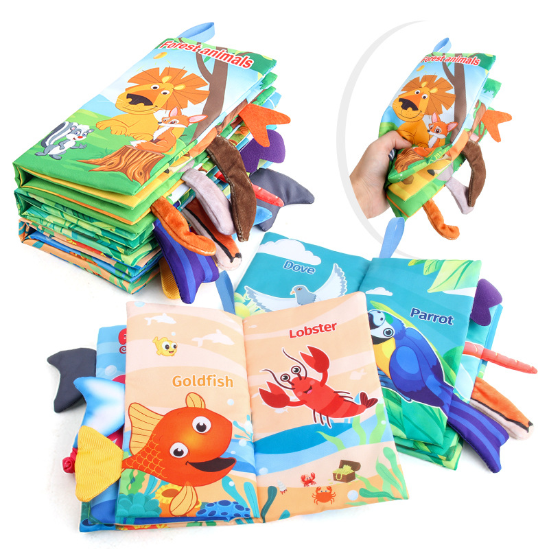Новые детские тканевые книги д – обзор и цена Kids Education Books