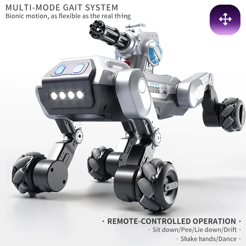 Умный робот-собака 8WD, голосо – обзор и цена Coding Robot Toy