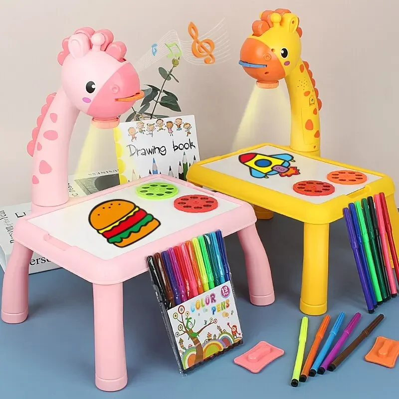 Светодиодная проекционная доск – обзор и цена Drawing Projector Kids