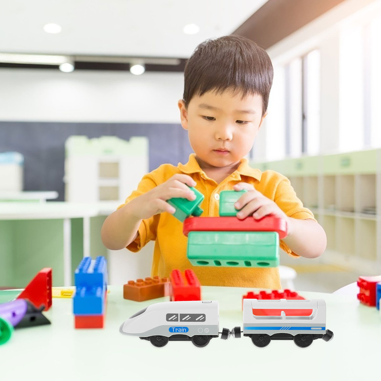 Электрический локомотив-игрушк – обзор и цена Kids Early Education