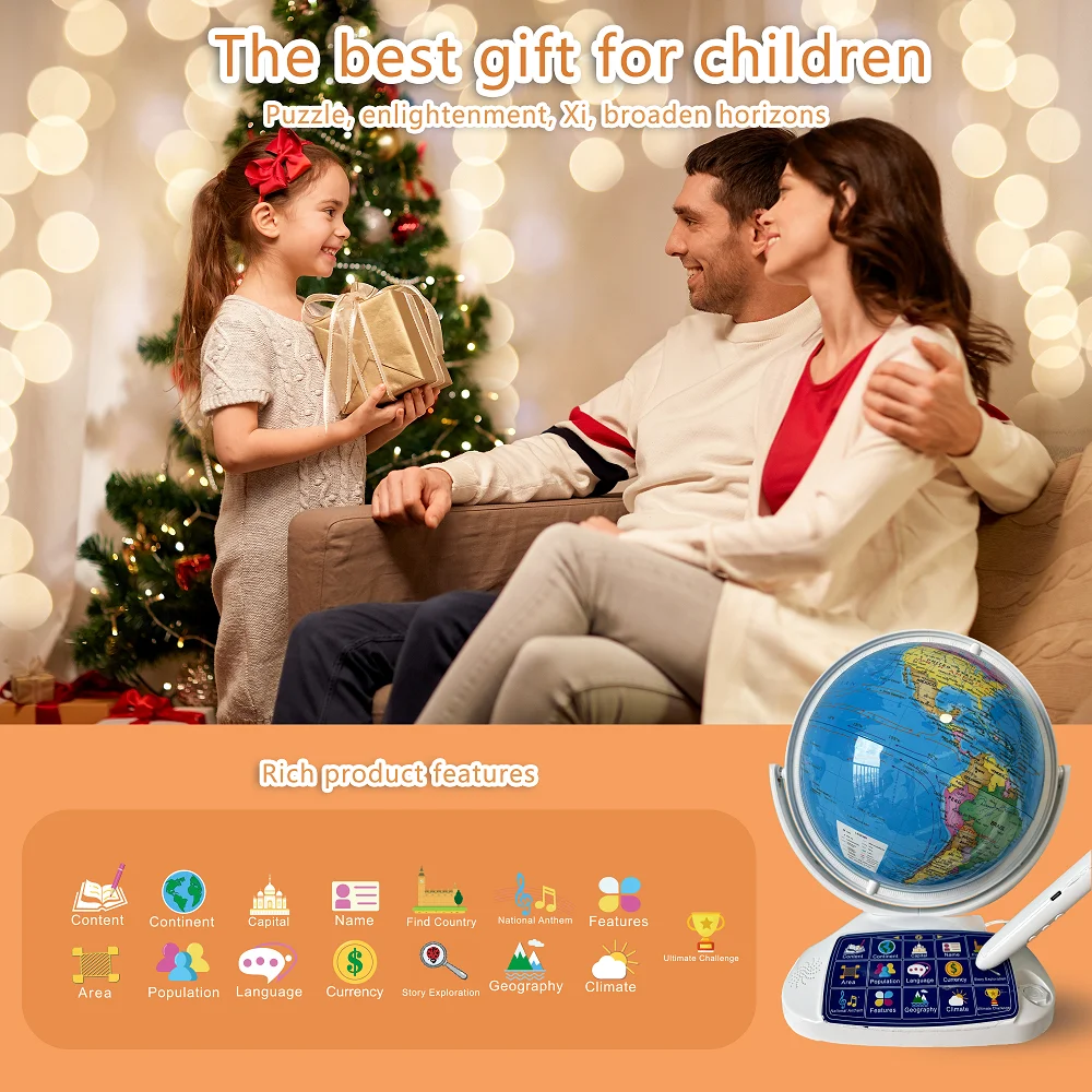 Интерактивный умный глобус AR  – обзор и цена Educational Globe For Kids