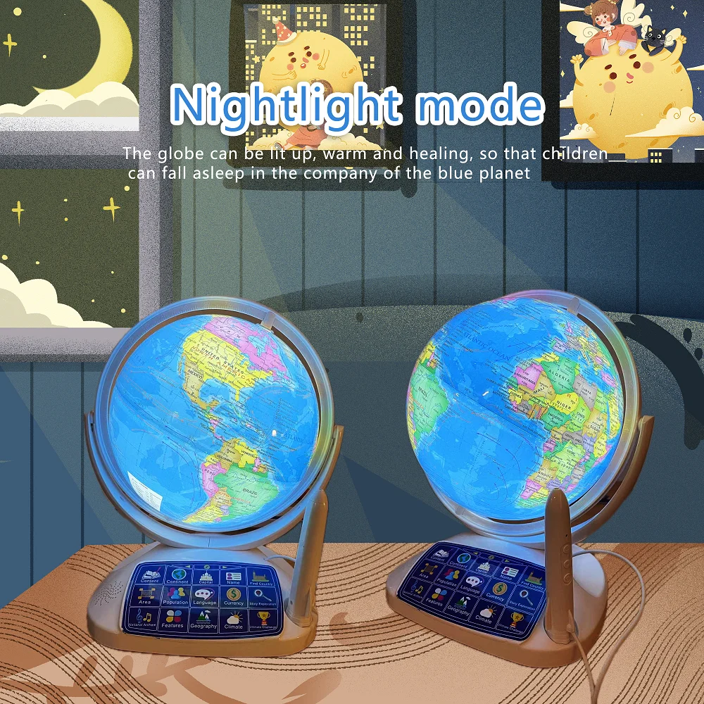 Интерактивный умный глобус AR  – обзор и цена Educational Globe For Kids