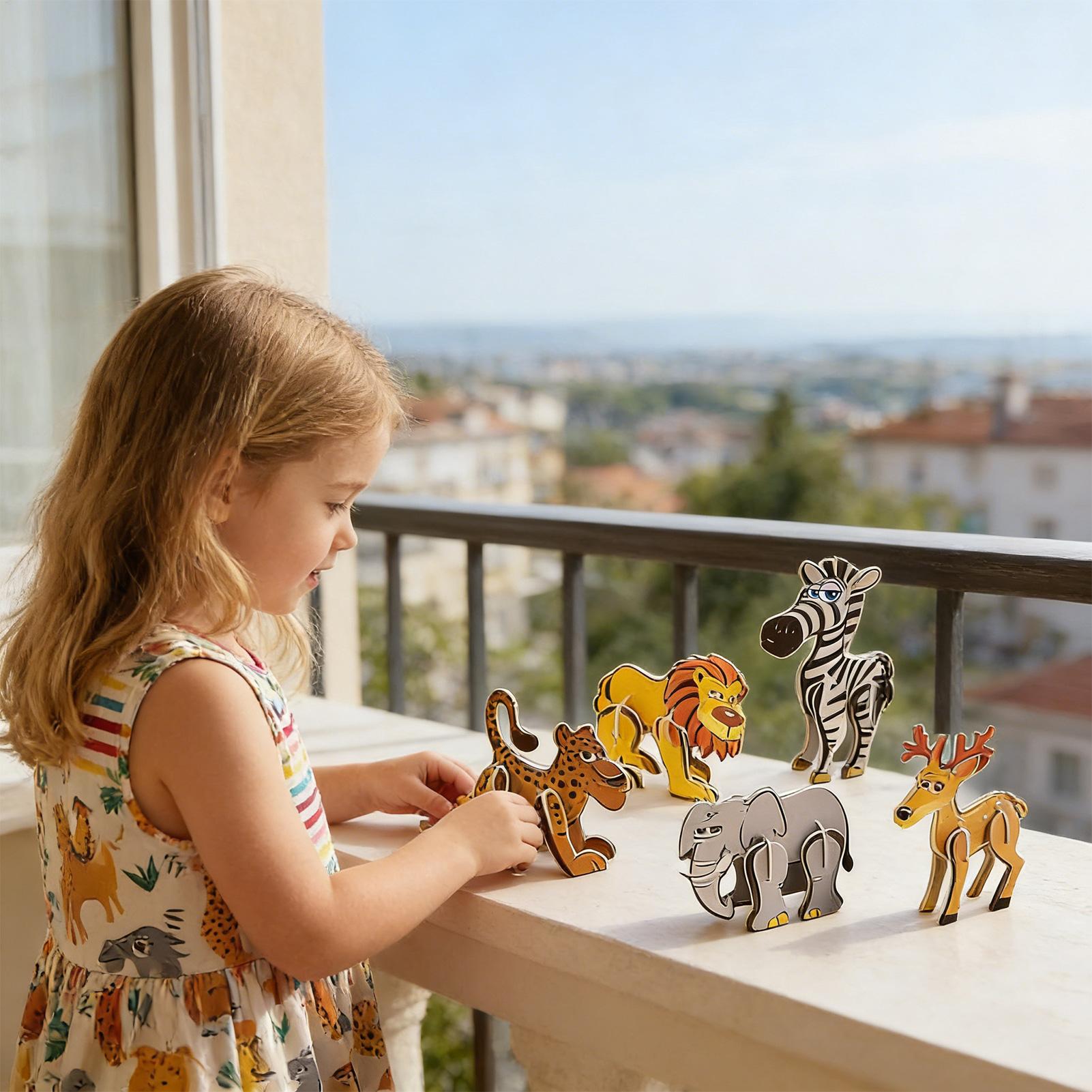 3D-пазлы для детей, 7 дизайнов – обзор и цена Kids Early Education